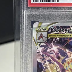 2023 Pokemon Crown Zenith Galarian Gallery Deoxys VSTAR GG46 PSA 9 Mint - Image 4