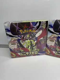 Lot of 2 Munikis Nihil Zero Booster Boxes Japanese Pokemon with Shrink US SELLER - Image 2