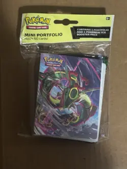 Pokemon TCG Sword & Shield: EVOLVING SKIES Mini Portfolio + Booster Pack • NEW - Image 2