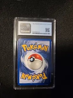 2000 POKEMON ROCKET 1st EDITION MANKEY OLD CERT CGC 9.5 W/SUBS ISLANDGROWN BREAK - Image 2