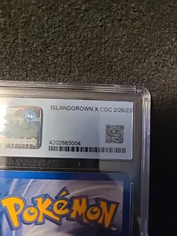 2000 POKEMON ROCKET 1st EDITION MANKEY OLD CERT CGC 9.5 W/SUBS ISLANDGROWN BREAK - Image 3