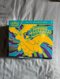 Pokemon TCG Mega Evolution Ascended Heroes Elite Trainer Box (ETB) - Sealed - Image 1