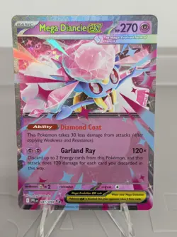 Mega Diancie ex 041/094 Pokemon TCG Phantasmal Flames Holo English Near Mint - Image 1