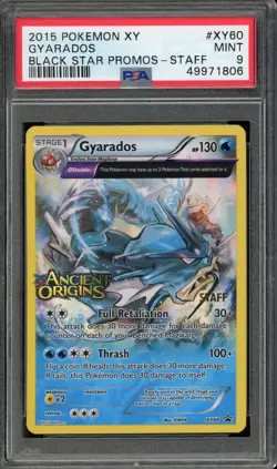 2015 Pokemon XY Gyrados Black Star Promos-Staff - Image 1
