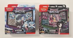 POKEMON - Bundle Rival Battle Steven & Marnie - 2x Rival Deck* - ENG Sealed - Image 1