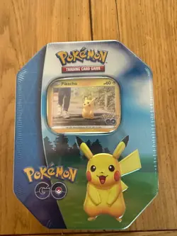 Pokemon TCG Pokemon GO Pikachu Tin - Image 1