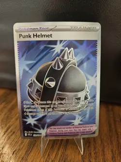 Pokemon TCG Punk Helmet 121/094, Switch 123/094 Foil Trainer Item Lot PFL - Image 2