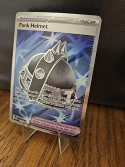 Pokemon TCG Punk Helmet 121/094, Switch 123/094 Foil Trainer Item Lot PFL - Image 4