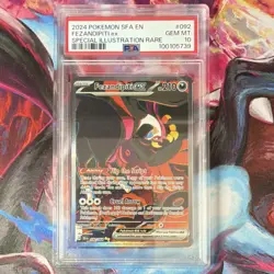 Pokemon TCG PSA 10 Fezandipiti ex 092/064 Shrouded Fable Special Illustration R… - Image 1