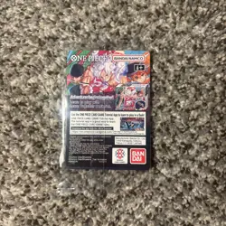 One Piece Monkey D. Luffy US Voyage College Basketball Promo Card SEALED - Image 2