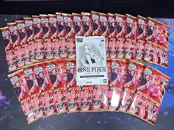One Piece TCG EB03 Heroines Edition Booster Packs Lot Of 28 Sealed Plus Promo - Image 1