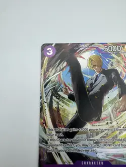 Sanji R Alt Art OP12-070 Legacy of the Master One Piece TCG English Near Mint - Image 2