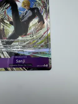 Sanji R Alt Art OP12-070 Legacy of the Master One Piece TCG English Near Mint - Image 5