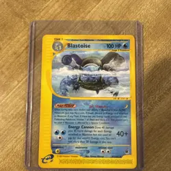 Blastoise 37/165 Reg. Non-Holo Expedition Set Pokemon Card - Image 1