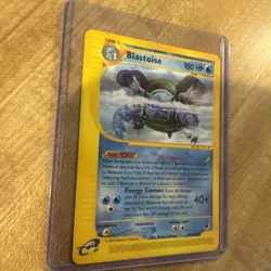 Blastoise 37/165 Reg. Non-Holo Expedition Set Pokemon Card - Image 2