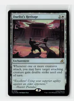 Duelist's Heritage Avatar FOIL Magic The Gathering MTG Card - Image 1