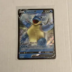 Blastoise V SWSH101 SWSH: Sword & Shield Promo Cards Holo. Pk000829 - Image 1