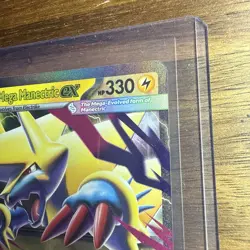 Pokemon Card Mega Manectric ex - Double Rare ME01: Mega Evolution 050/132 NM - Image 3
