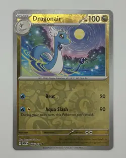 Dragonair Reverse Holo NM 148/165 Scarlet & Violet 151 Pokemon Card - Image 1
