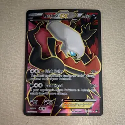 Pokemon Darkrai EX Ultra Rare Full Art Holo 118/122 Breakpoint English Card - Image 2