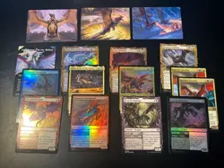 MTG Lot Of 16 Dragon Cards Tarkir Dragonstorm Mythics, Rares, Etc. 2025 TDM - Image 1