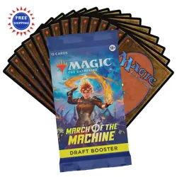 Magic The Gathering March of Machine Draft Booster Box 36 Packs Cards vehicle 195166207094 - Image 5