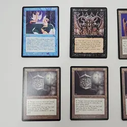 Lot of 9 Vintage Magic The Gathering MTG The Dark Cards Rare Uncommon 1994 NM/M - Image 2