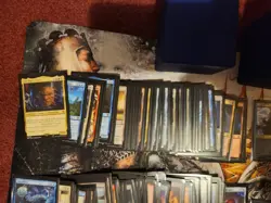 Magic The Gathering Timey Wimey Dr. Who Commander Deck MTG SLEEVED Satin Tower - Image 3