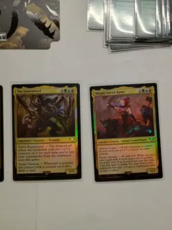 MTG UB Warhammer 40k Tyranid Swarm Commander Precon Deck Opened - Image 2