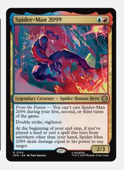 Spider-Man 2099 | MTG Marvel SPM | Izzet Spider Hero EDH | Rare | NEW NM - Image 1