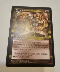 Reparations Mirage MTG Magic The Gathering LP - Image 1
