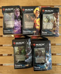 Mtg Core 2021 Planeswalker Decks Sealed NIB All 5 Decks - Image 1