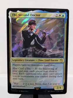 The Second Doctor (Surge Foil) Universes Beyond: Doctor Who Foil - nm - Image 1