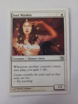 Magic The Gathering Soul Warden #44 Uncommon MTG TCG CCG - Image 1