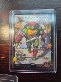 Raphael, the Nightwatcher (Showcase) Teenage Mutant Ninja Turtles Foil MTG - Image 1