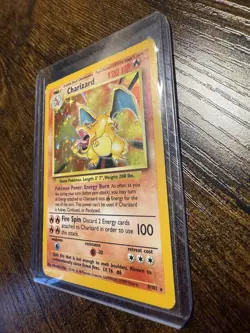 Charizard 4/102 Base Set 1999 Holo Pokemon Card WOTC Vintage - Image 2
