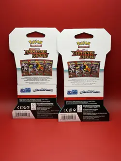 Pokemon TCG Destined Rivals Sleeved Booster Pack Factory Sealed-Lot Of 2 - Image 2