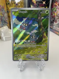 Pokemon TCG Tangela 178/165 Scarlet & Violet - 151 Illustration Rare, Near Mint - Image 1