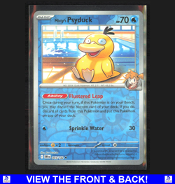 Misty's Psyduck 2025 Pokemon SV Destined Rivals Reverse Holo NM Uncommon 45 - Image 1