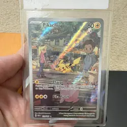 Pokemon Pikachu Illustration Rare Holo Scarlet & Violet 151 122/165 60 HP - Image 1