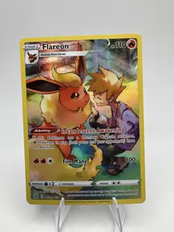 Pokemon TCG SWSH09: Brilliant Stars Trainer Gallery #TG01/TG30 Flareon - Image 1
