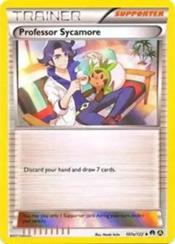 Professor Sycamore (107a/122) (Alternate Art Promo) [XY: BREAKpoint] - Image 1