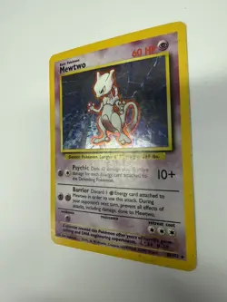 Pokemon TCG Mewtwo 010/102 Base Set Holo - Image 3
