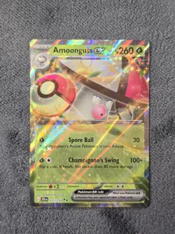 Amoonguss ex 011/159 Double Rare SV: Journey Together Pokemon TCG NM - Image 1
