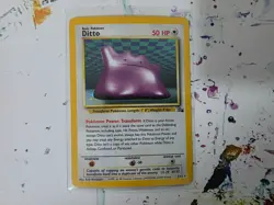 Pokemon TCG Ditto 3/62 Fossil Holo NM/LP - Image 1