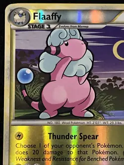 Pokemon Flaaffy 42/123 Reverse Holo Heartgold Soulsilver Base Set - Image 3