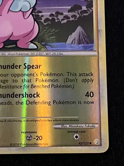Pokemon Flaaffy 42/123 Reverse Holo Heartgold Soulsilver Base Set - Image 5