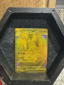 Mega Dragonite Ex 295/217 GOLD HYPER RARE POKEMON ASCENDED HEROES Mint/NM Fresh - Image 1