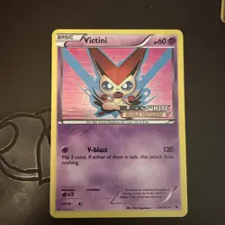 Victini 43/101 Noble Victories Pre Release Stamped Promo Holo Pokemon TCG - Image 2
