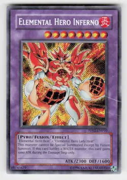 Premium Pack 2 #PP02-EN010 Elemental Hero Inferno - Image 1